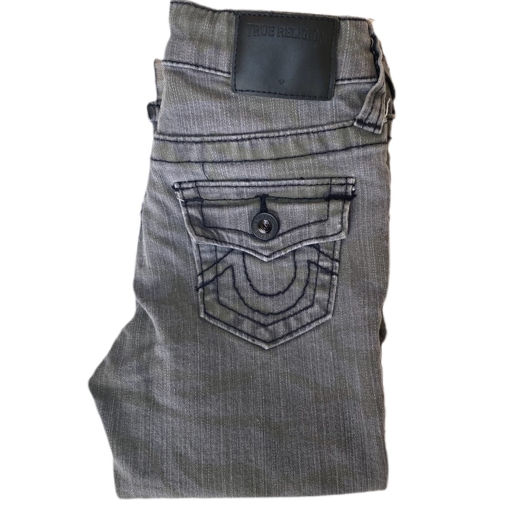 True Religion Grey Geno Boys Jeans